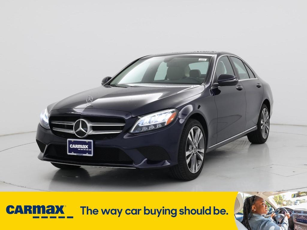 used 2021 Mercedes-Benz C-Class car, priced at $27,998
