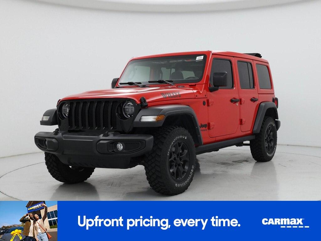 used 2021 Jeep Wrangler Unlimited car, priced at $33,998
