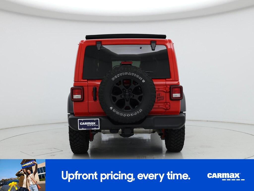 used 2021 Jeep Wrangler Unlimited car, priced at $33,998