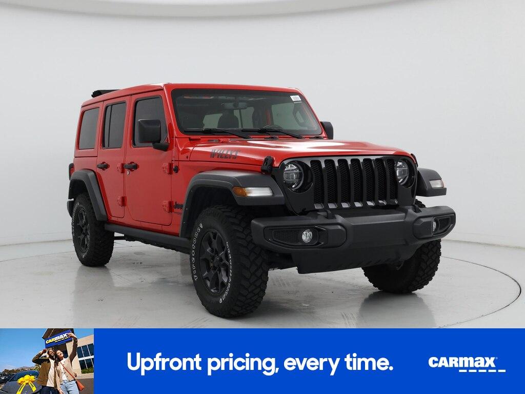 used 2021 Jeep Wrangler Unlimited car, priced at $33,998