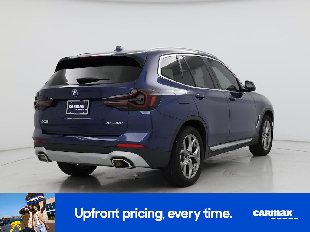 used 2022 BMW X3 car, priced at $37,998