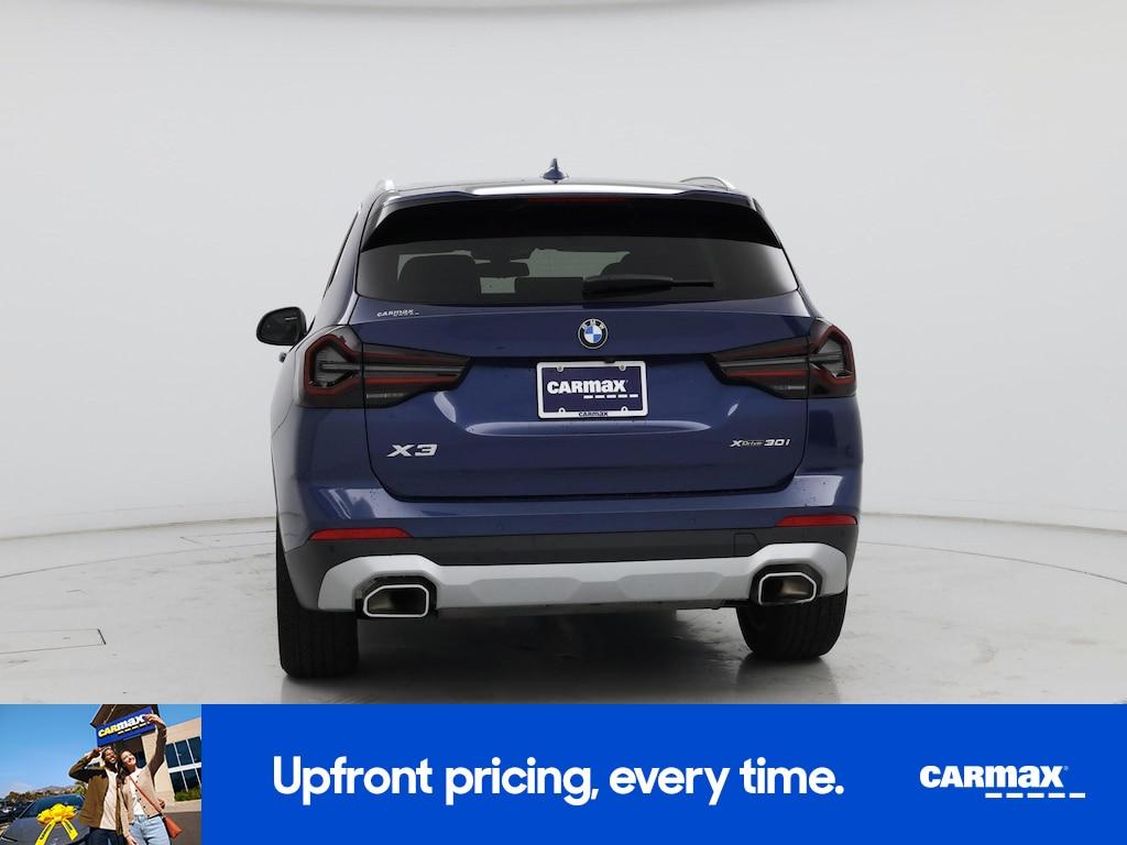 used 2022 BMW X3 car, priced at $37,998