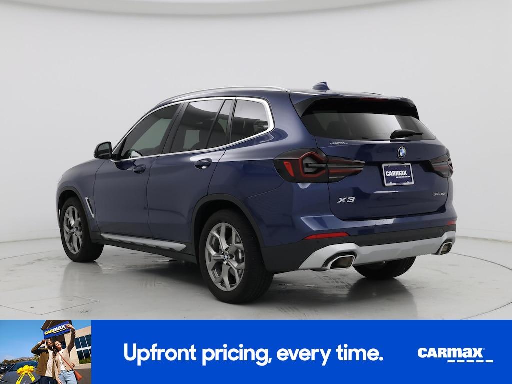 used 2022 BMW X3 car, priced at $37,998
