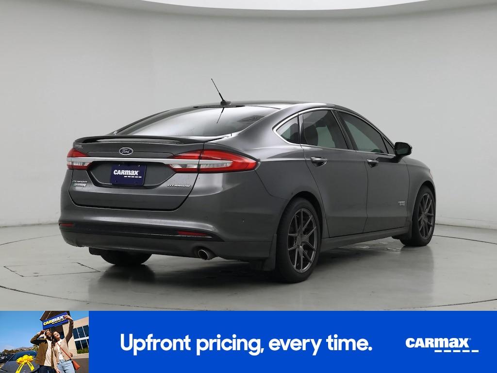 used 2017 Ford Fusion Energi car, priced at $14,998