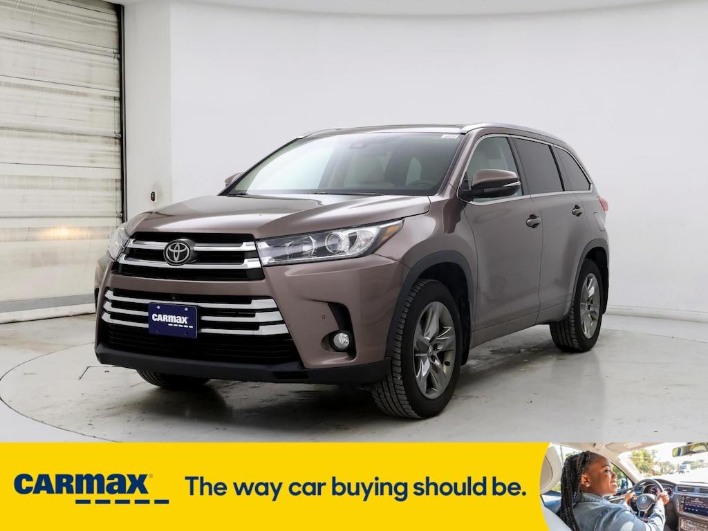 used 2017 Toyota Highlander car, priced at $20,998