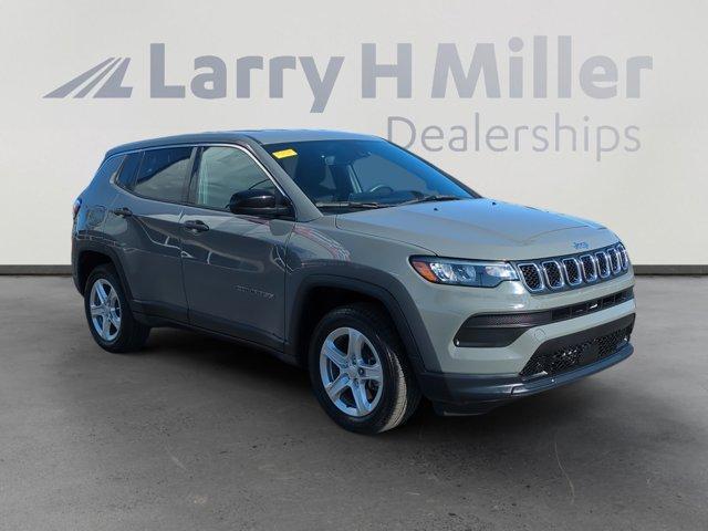 used 2023 Jeep Compass car, priced at $21,000