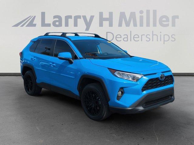 used 2021 Toyota RAV4 car, priced at $25,300