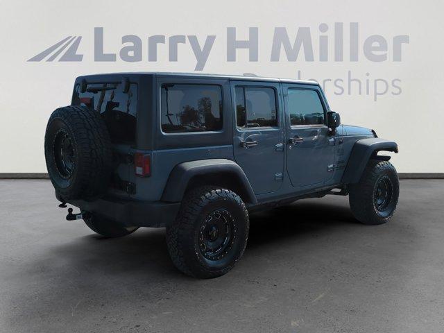 used 2015 Jeep Wrangler Unlimited car, priced at $21,000