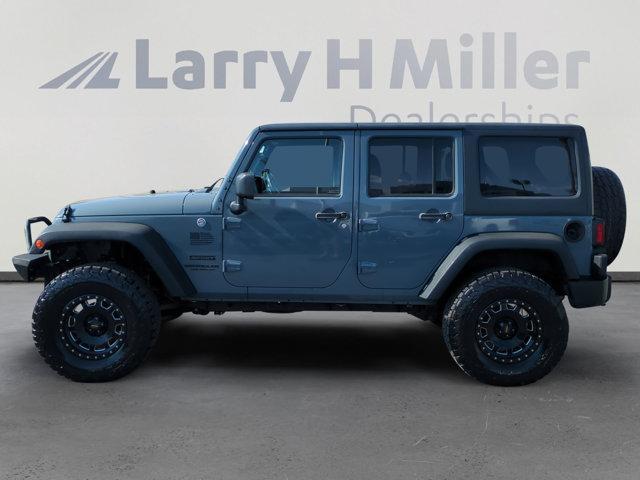 used 2015 Jeep Wrangler Unlimited car, priced at $21,000