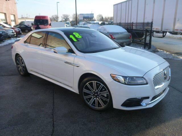 used 2018 Lincoln Continental car, priced at $31,890