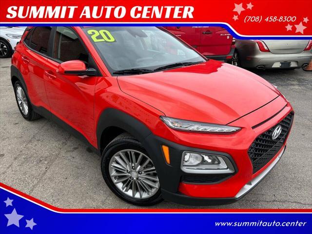 used 2020 Hyundai Kona car, priced at $17,500