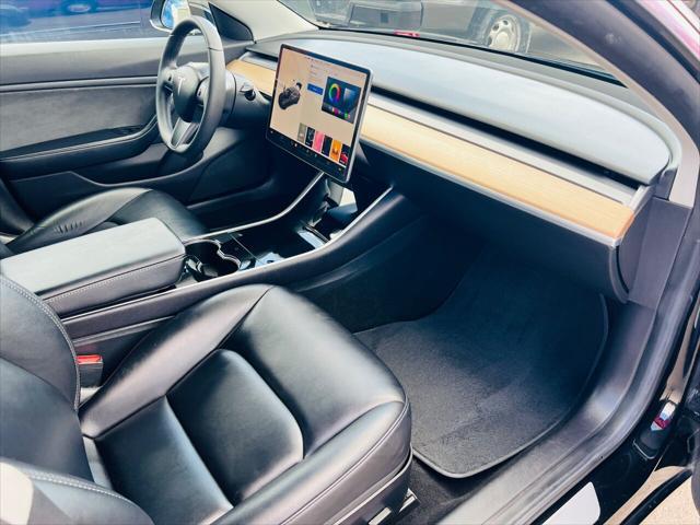 used 2019 Tesla Model 3 car, priced at $29,950