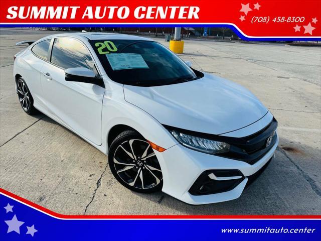 used 2020 Honda Civic Si car, priced at $21,995