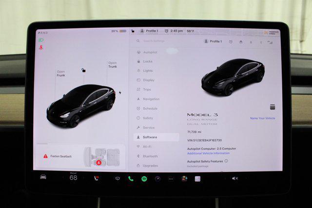 used 2018 Tesla Model 3 car, priced at $26,978
