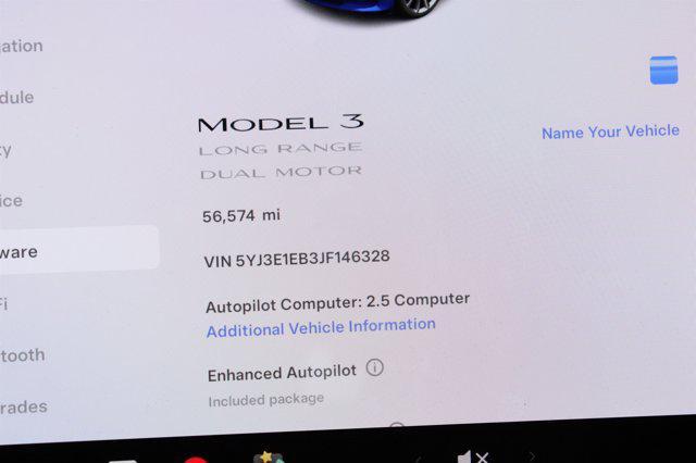 used 2018 Tesla Model 3 car, priced at $29,972