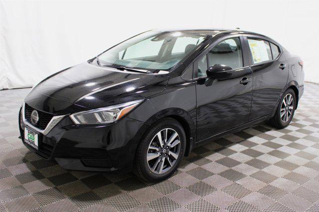 used 2021 Nissan Versa car, priced at $18,843