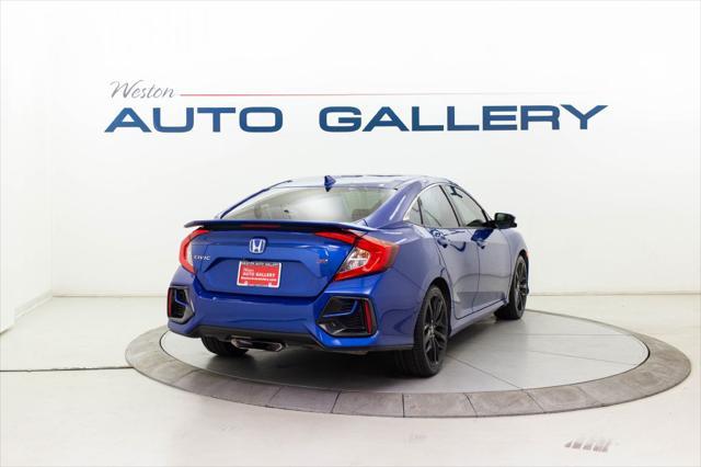 used 2020 Honda Civic Si car, priced at $26,980