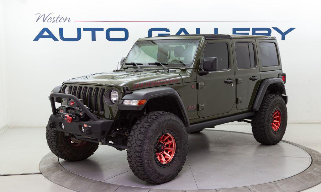 used 2021 Jeep Wrangler Unlimited car, priced at $37,980