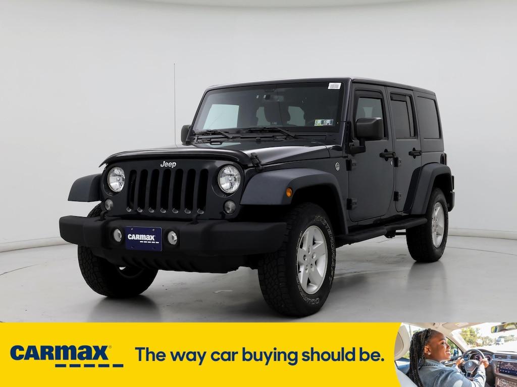 used 2016 Jeep Wrangler car, priced at $19,998