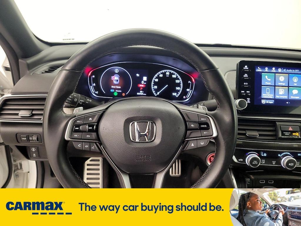 used 2022 Honda Accord car, priced at $27,998