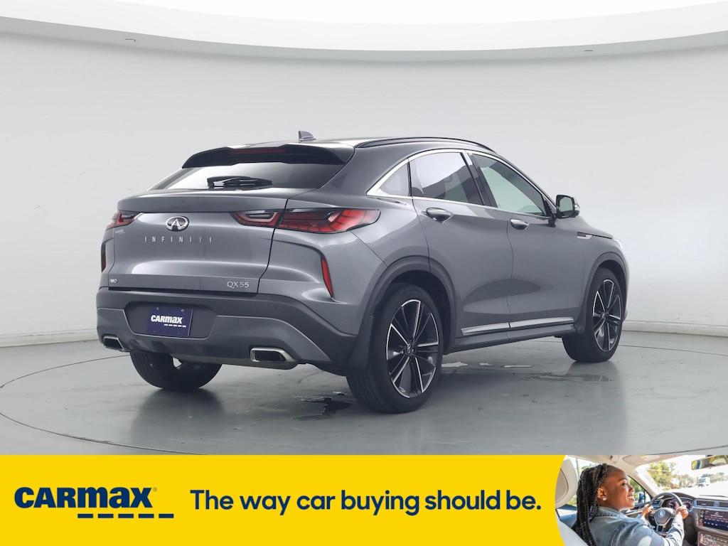 used 2022 INFINITI QX55 car, priced at $34,998