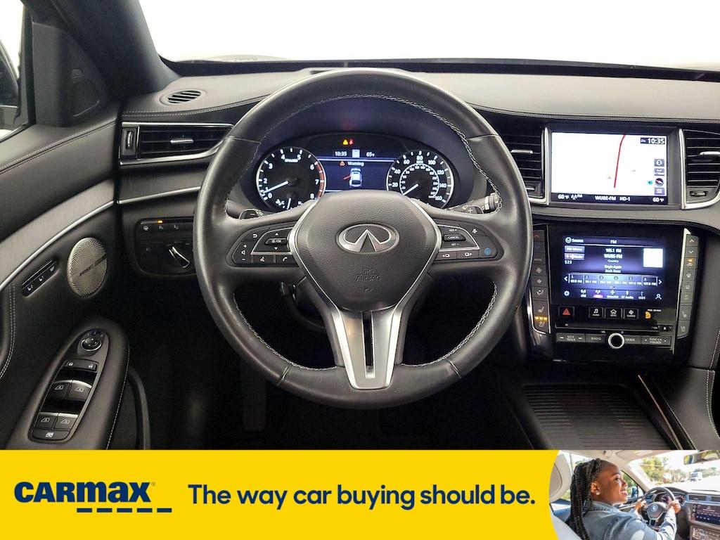 used 2022 INFINITI QX55 car, priced at $34,998