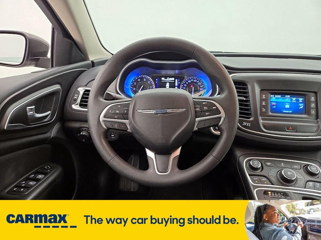 used 2015 Chrysler 200 car, priced at $14,998