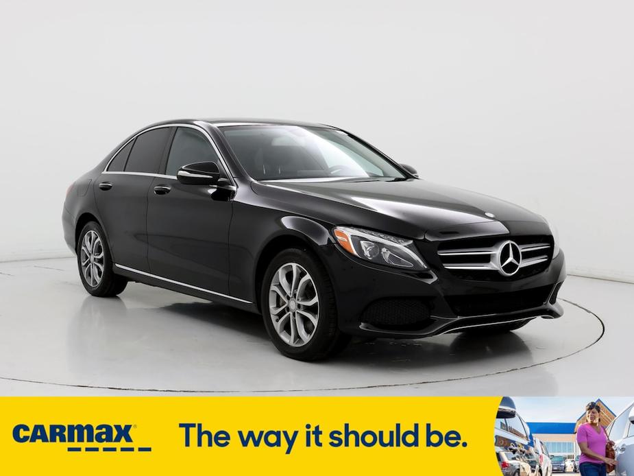 used 2015 Mercedes-Benz C-Class car, priced at $18,998