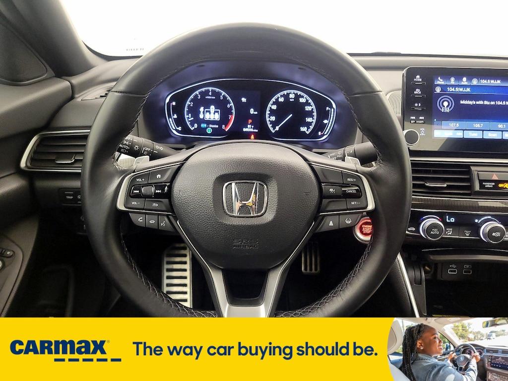 used 2022 Honda Accord car, priced at $28,998