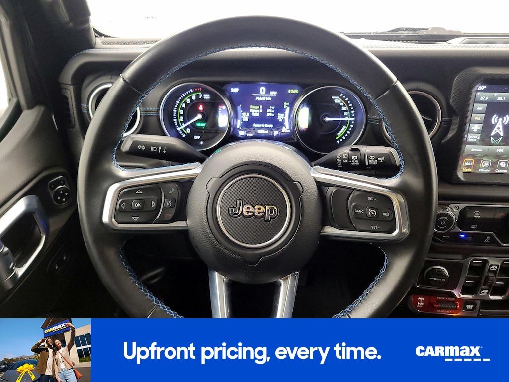 used 2022 Jeep Wrangler Unlimited 4xe car, priced at $37,998