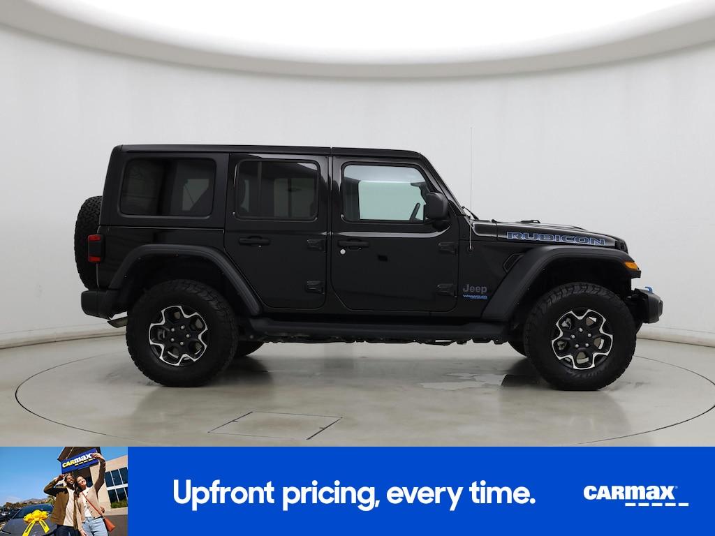 used 2022 Jeep Wrangler Unlimited 4xe car, priced at $37,998