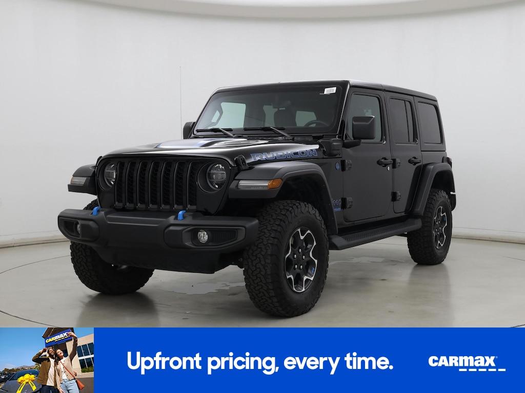 used 2022 Jeep Wrangler Unlimited 4xe car, priced at $37,998
