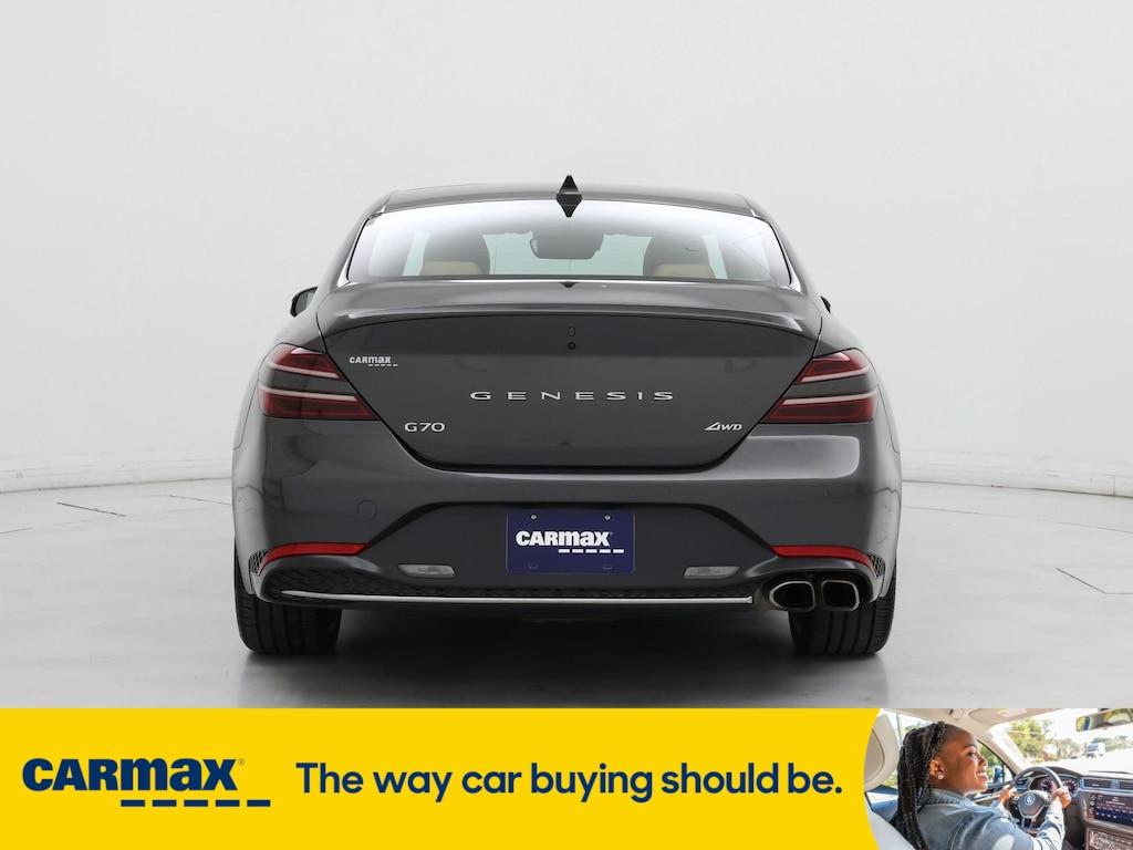 used 2022 Genesis G70 car, priced at $29,998