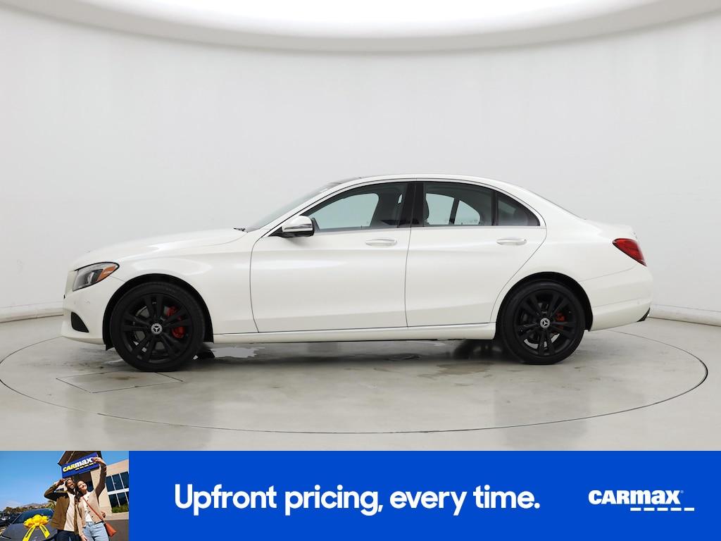 used 2017 Mercedes-Benz C-Class car, priced at $17,998