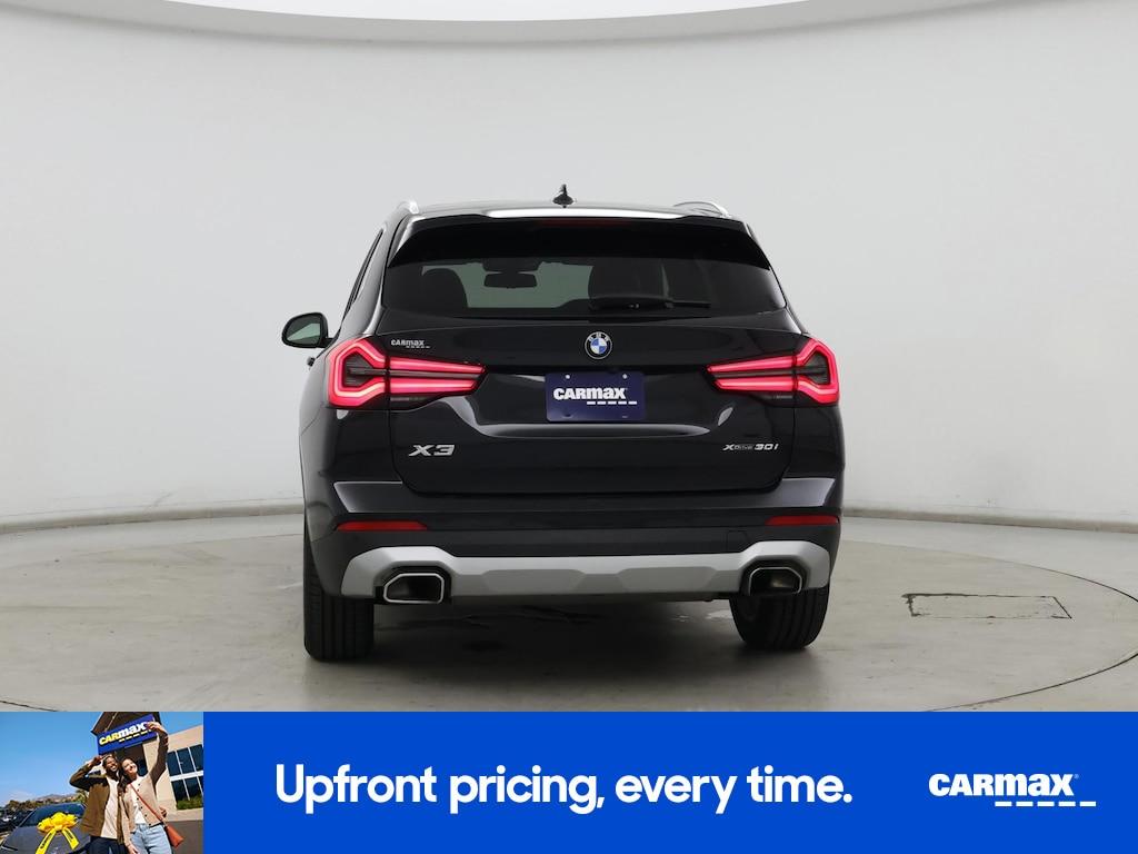 used 2022 BMW X3 car, priced at $34,998