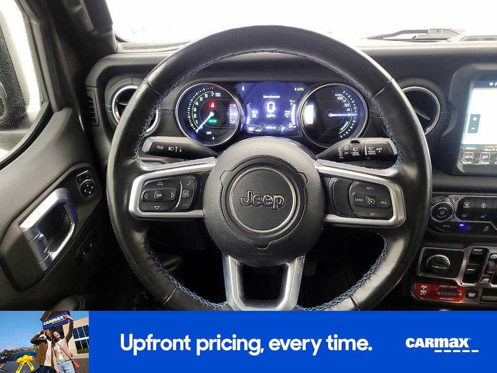 used 2021 Jeep Wrangler Unlimited 4xe car, priced at $36,998