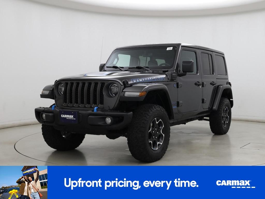 used 2021 Jeep Wrangler Unlimited 4xe car, priced at $36,998