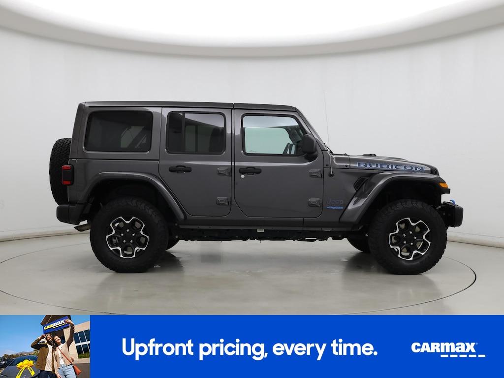 used 2021 Jeep Wrangler Unlimited 4xe car, priced at $36,998