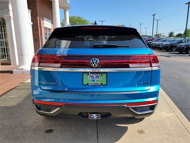 used 2024 Volkswagen Atlas Cross Sport car, priced at $32,885