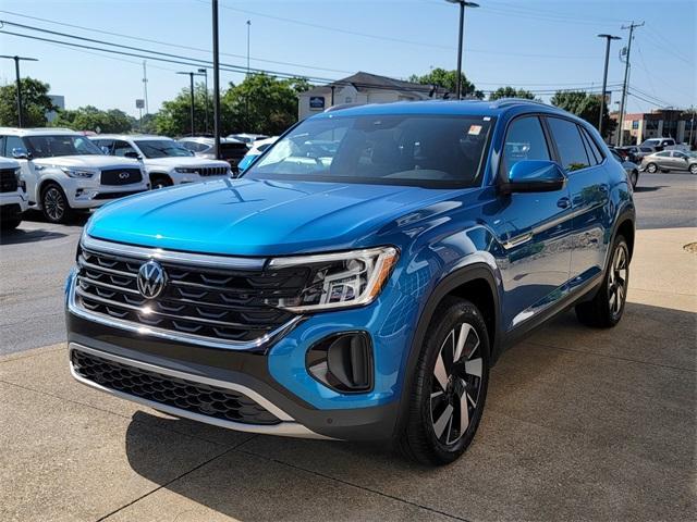 used 2024 Volkswagen Atlas Cross Sport car, priced at $32,885