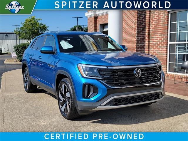 used 2024 Volkswagen Atlas Cross Sport car, priced at $32,885