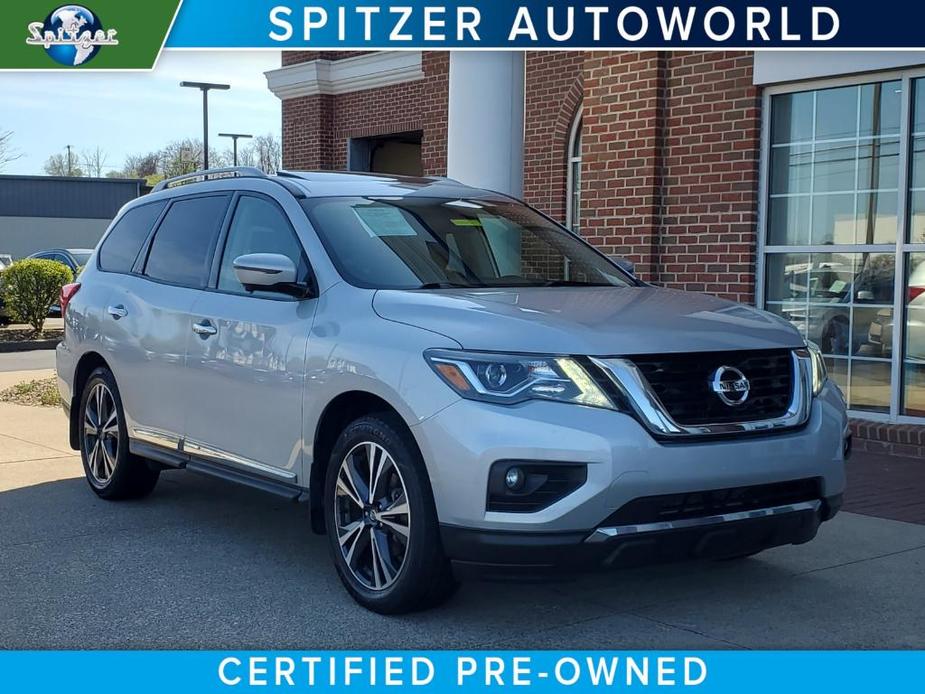 used 2020 Nissan Pathfinder car, priced at $25,606