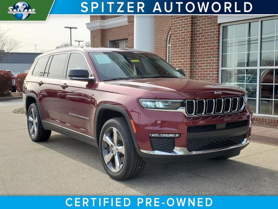 used 2021 Jeep Grand Cherokee L car, priced at $28,845