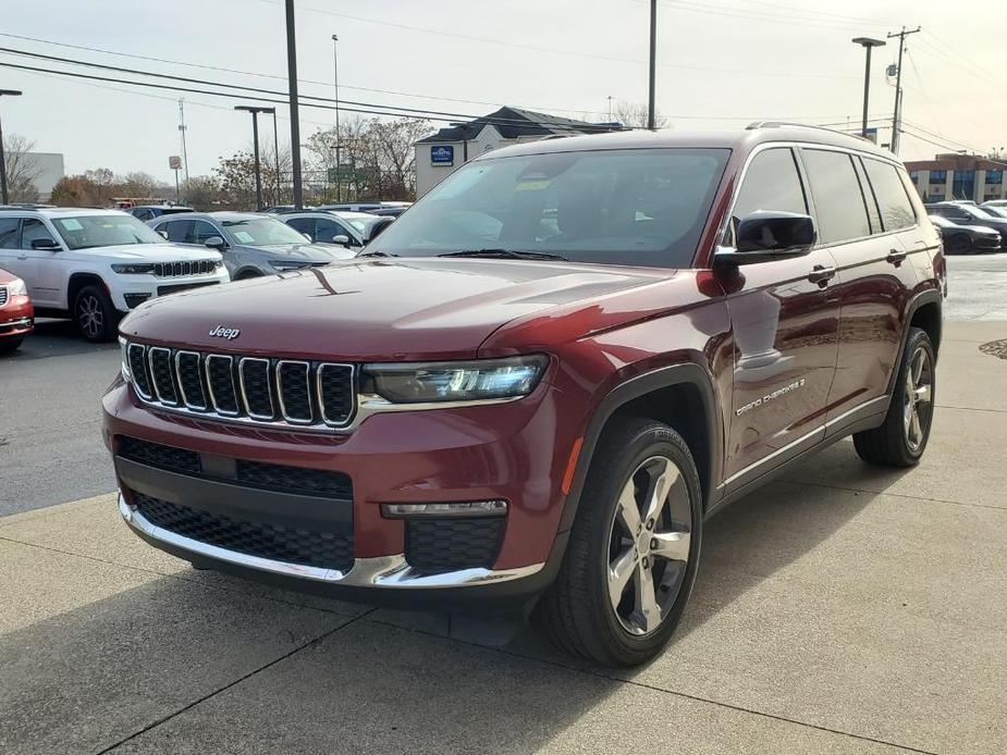 used 2021 Jeep Grand Cherokee L car, priced at $28,845