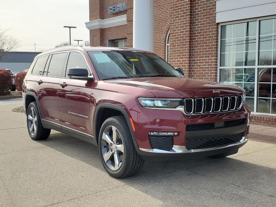 used 2021 Jeep Grand Cherokee L car, priced at $28,845