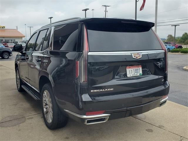 used 2021 Cadillac Escalade car, priced at $60,912