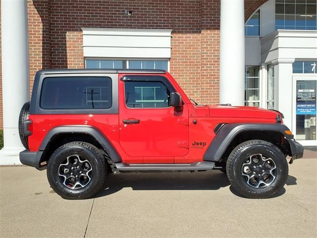 used 2021 Jeep Wrangler car, priced at $28,044