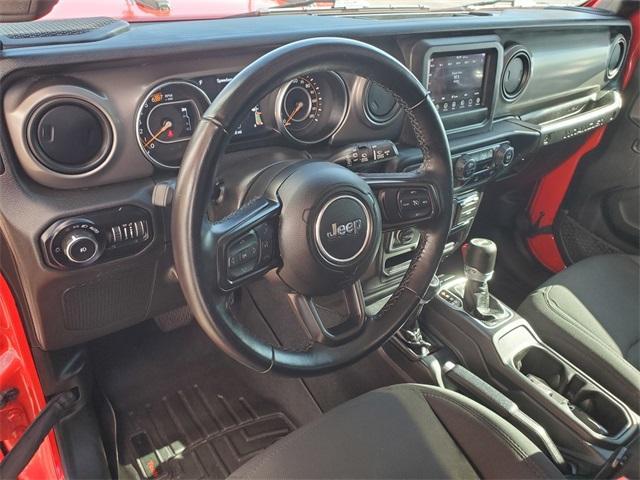 used 2021 Jeep Wrangler car, priced at $28,044