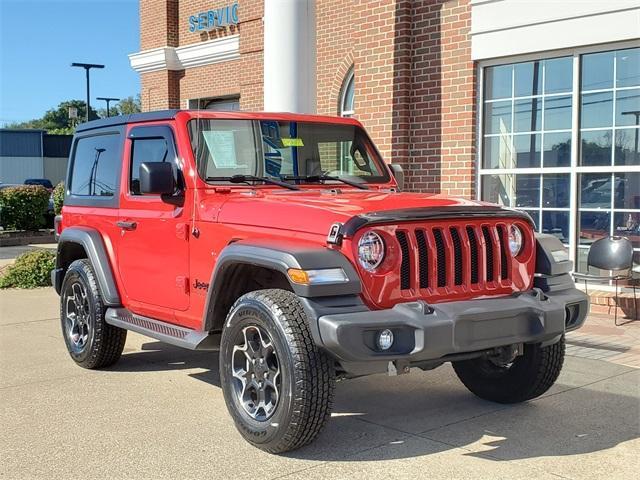 used 2021 Jeep Wrangler car, priced at $28,044