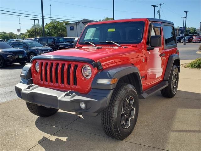 used 2021 Jeep Wrangler car, priced at $28,044